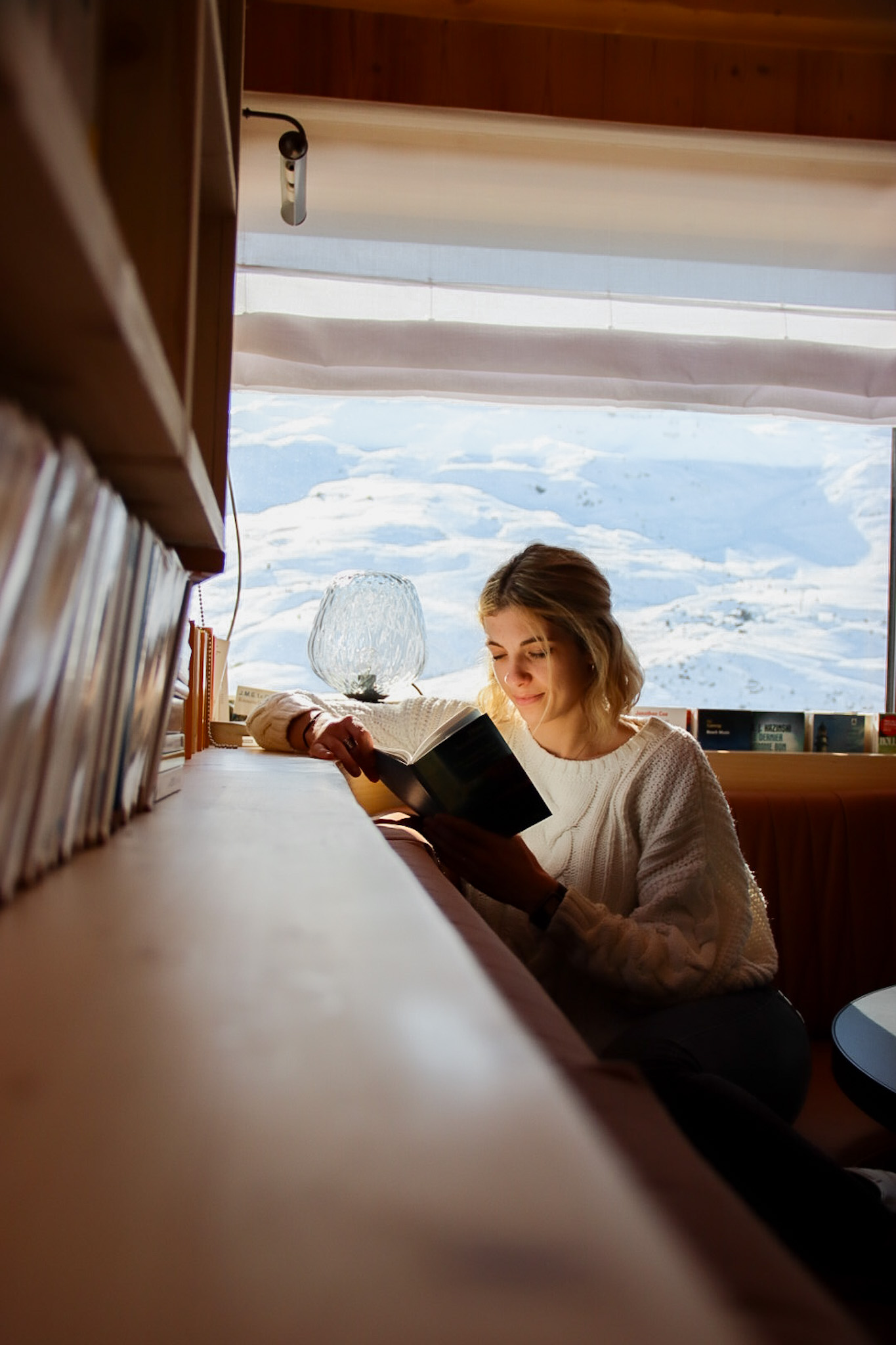 Ours Blanc Hotel & Spa - Bibliothèque